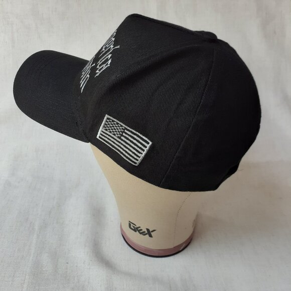 Make America Great Again - Black Baseball Cap - Adjustable Fit - Picture 3 of 13